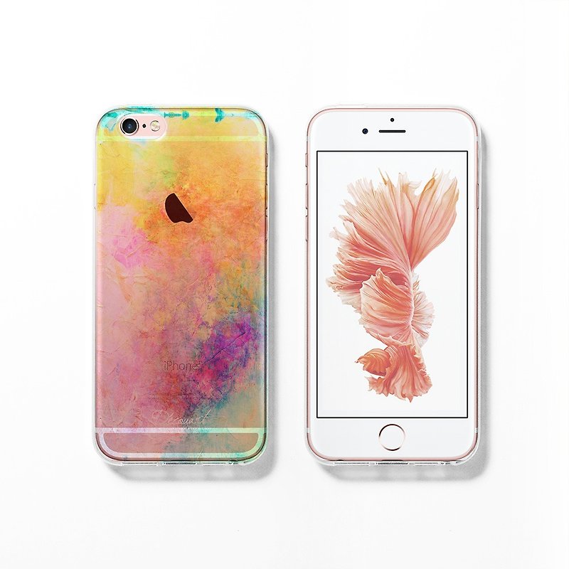 iPhone 6 case, Clear iPhone 6s case, Decouart original design C746 - Phone Cases - Plastic Multicolor