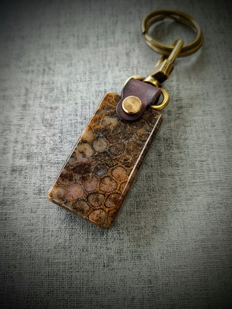 玉石鑰匙圈 - 鎖匙扣/鎖匙包 - 玉石 