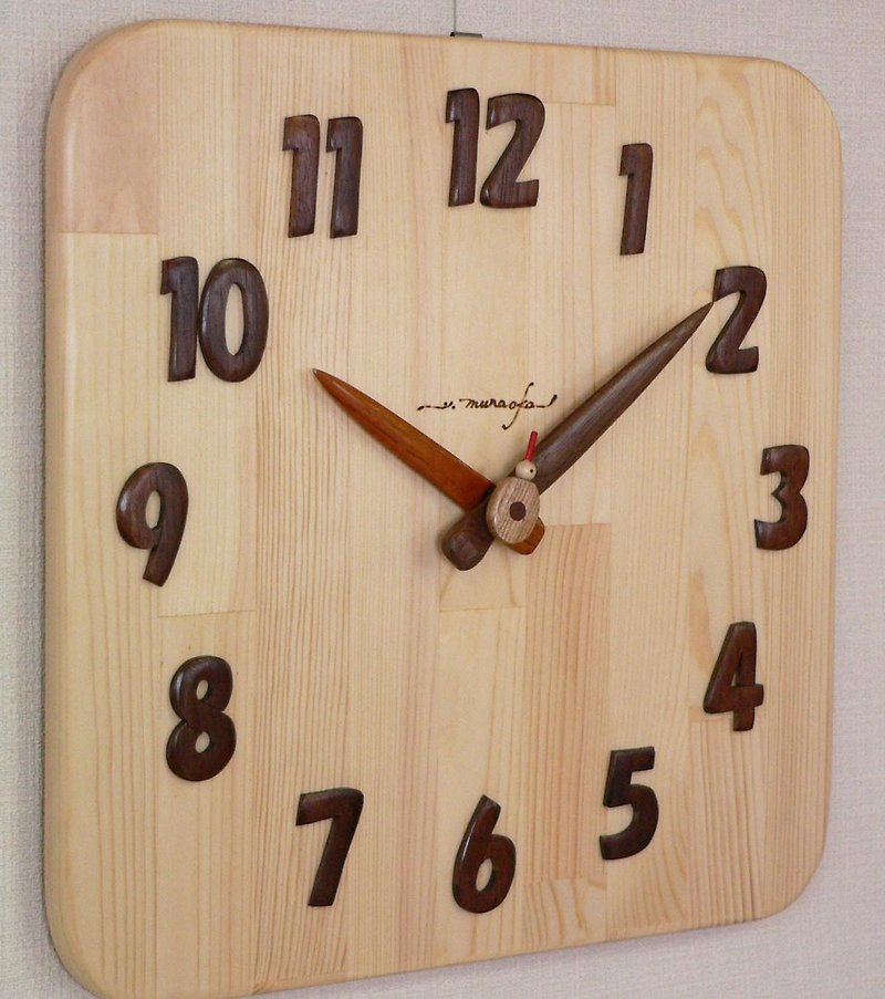 Big clock 40cm - Clocks - Wood 