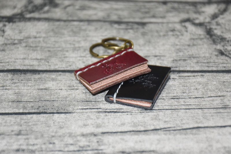 Mini Book charm key ring - ที่ห้อยกุญแจ - วัสดุอื่นๆ 