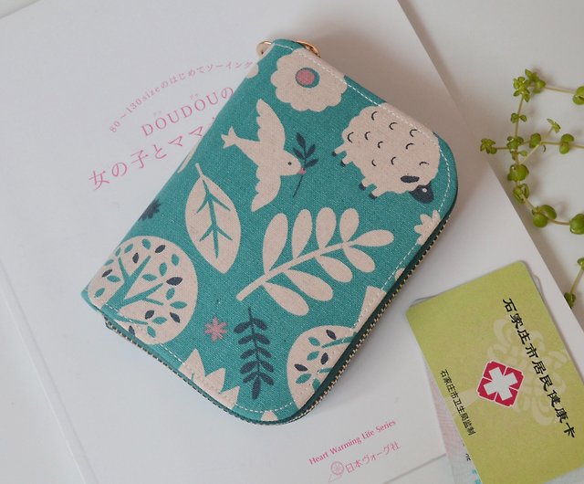 Floral Pattern Wallet Deluxe-Fabric Wallet-Credit Card Wallet-Cell Pho –  Quilts by Barb/