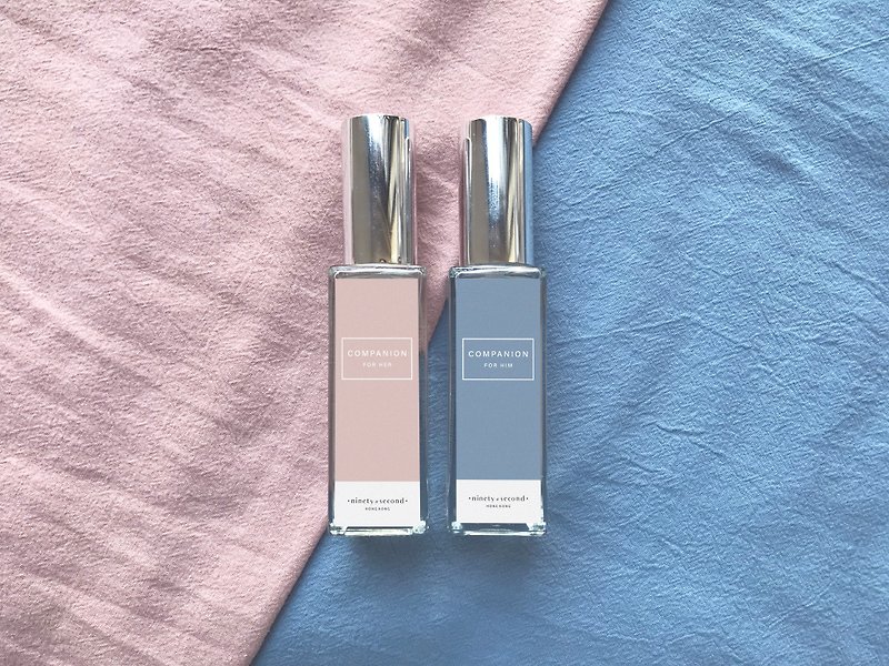 【Valentine's Day Limited】COMPANION Couple Fragrance| One Set Offer| ninety second - Perfumes & Balms - Other Materials Multicolor