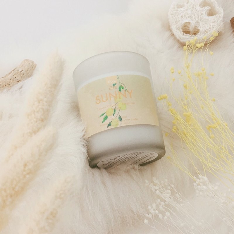 Take a Snooze - - Soy Wax Scented Candle 200g/No.9 Daylight SUNNY - Candles & Candle Holders - Wax Yellow