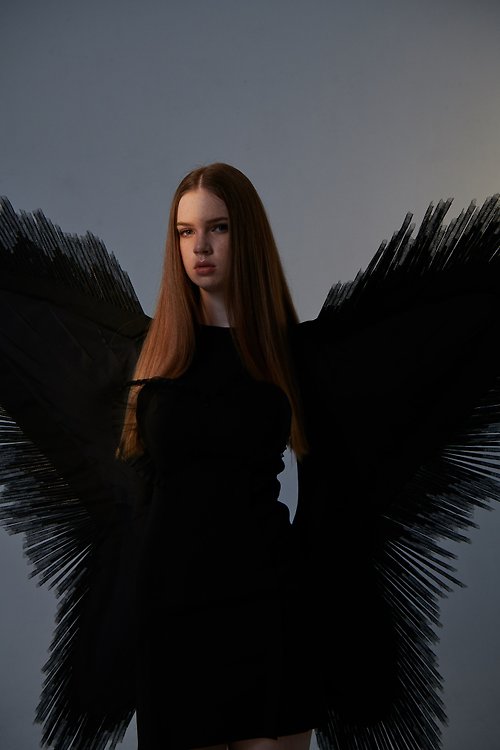 FASHION ICON Black angel前衛時尚設計表演服飾