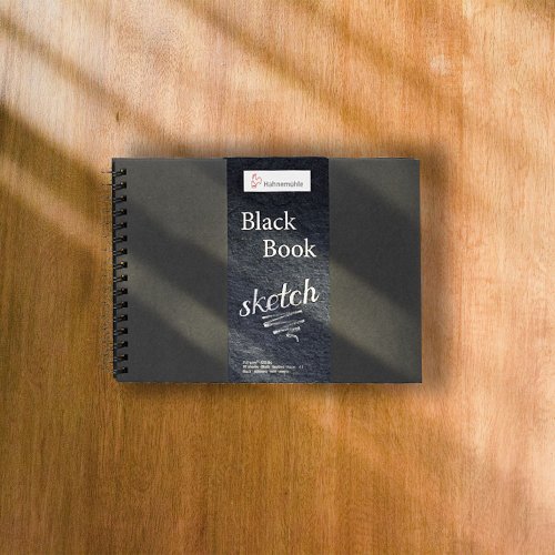 文聚 德國 HAHNEMUHLE BlackBook多功能素描本/A5/250gsm
