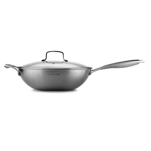 Ti-living pure titanium antibacterial medical grade metal‧26cm delicious frying  pan - Shop annzen Pots & Pans - Pinkoi