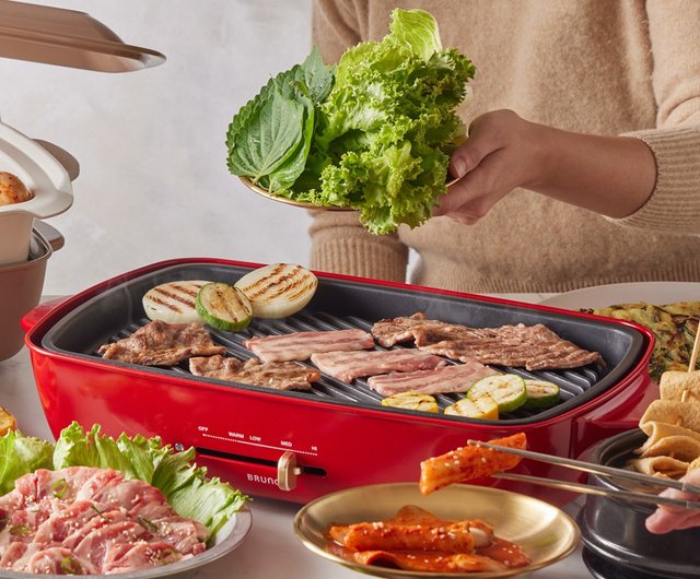 Hot Pot with Grill, 2 in 1 Multi-function Nonstick Comoros