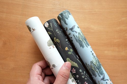 A PIECE(S) OF PAPER Reusable Wrapping papers (Collection 3) : Set of 3