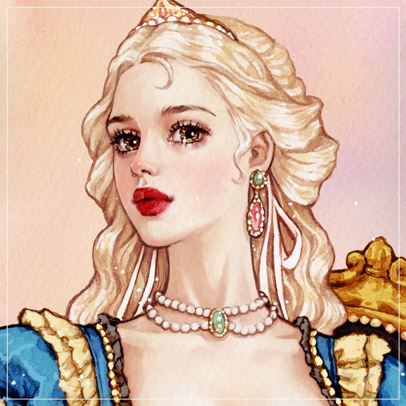 Elizabeth - 貼紙 - 紙 