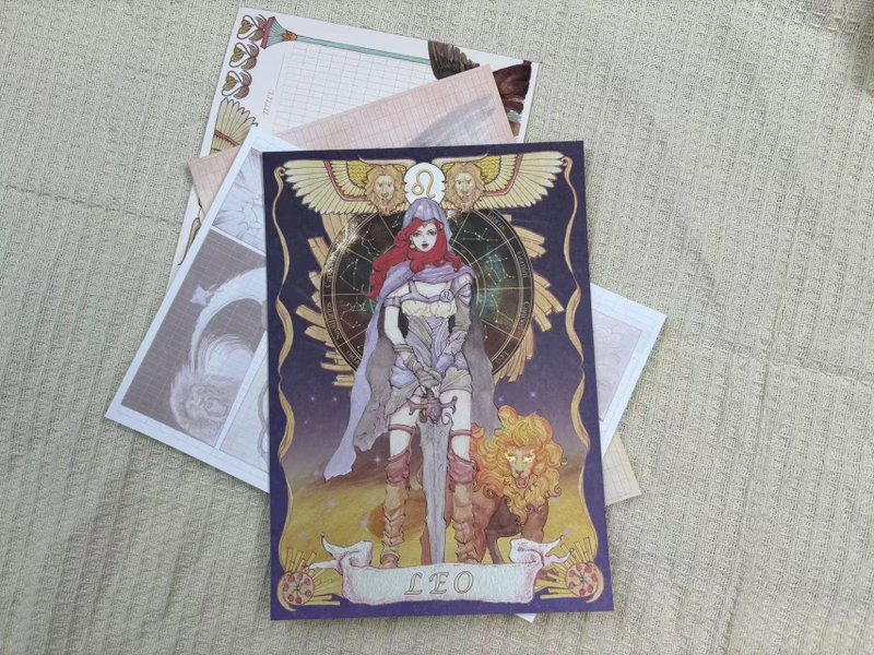 獅子座系列拍紙本國際專屬寄送版-微瑕 - 筆記本/手帳 - 紙 