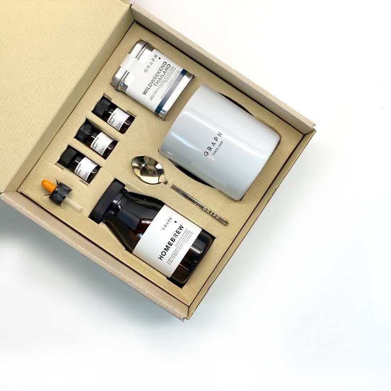 HOMEBREW KITS SET COLDBREW STARTER KITS no.3 - 咖啡/咖啡豆 - 玻璃 多色
