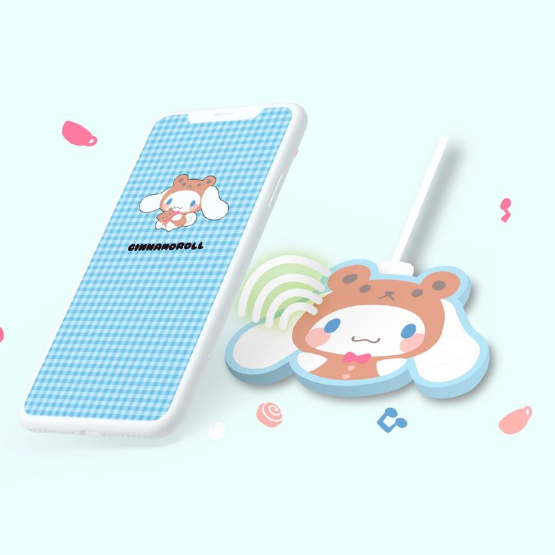 Cinnamoroll x thecoopidea 15W 快速無線充電墊 - 科技小物 - 其他材質 白色