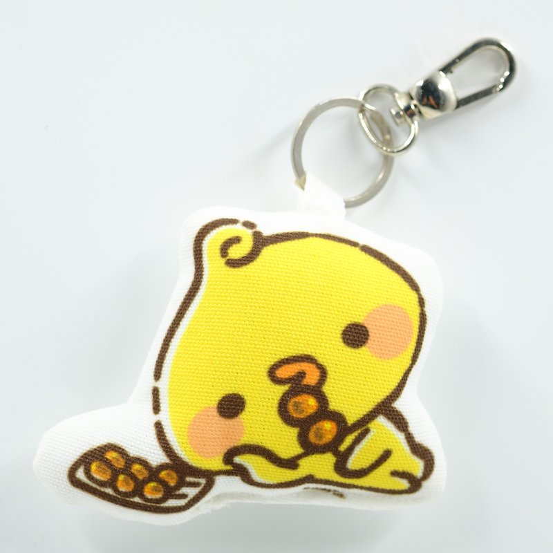 พวงกุญแจ Piyomaru - พวงกุญแจ - ผ้าฝ้าย/ผ้าลินิน สีเหลือง