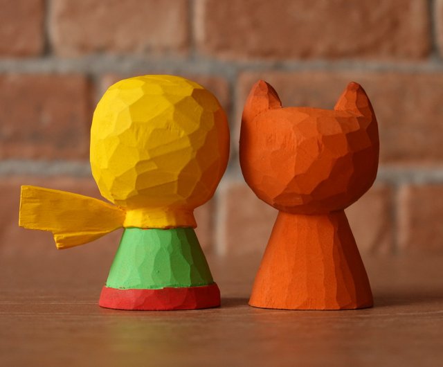 星の王子さまとキツネ - ショップ Tsukune Craft 人形・フィギュア