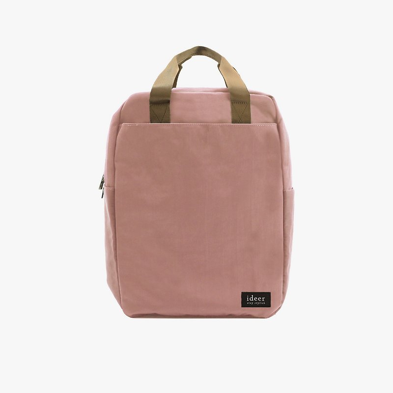 [Seasonal Sale] Multicolor Waterproof Nylon Ultralight Backpack Laptop Backpack Computer Bag - Backpacks - Other Materials Pink