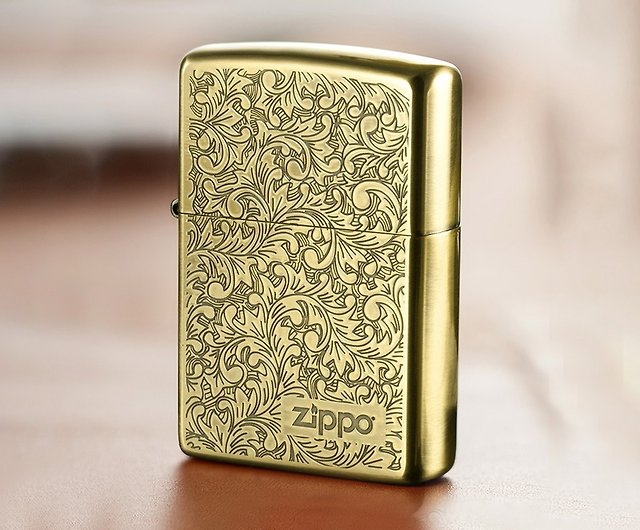 Buy ZIPPO Classic Antique Brass Windproof Pocket Lighter