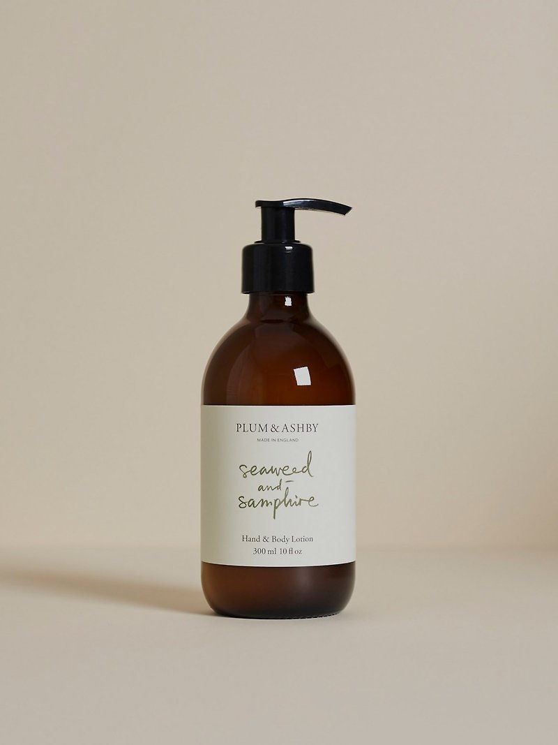 New Packaging | British Plum &amp; Ashby Body Lotion Seaweed Coral Grass 300ml