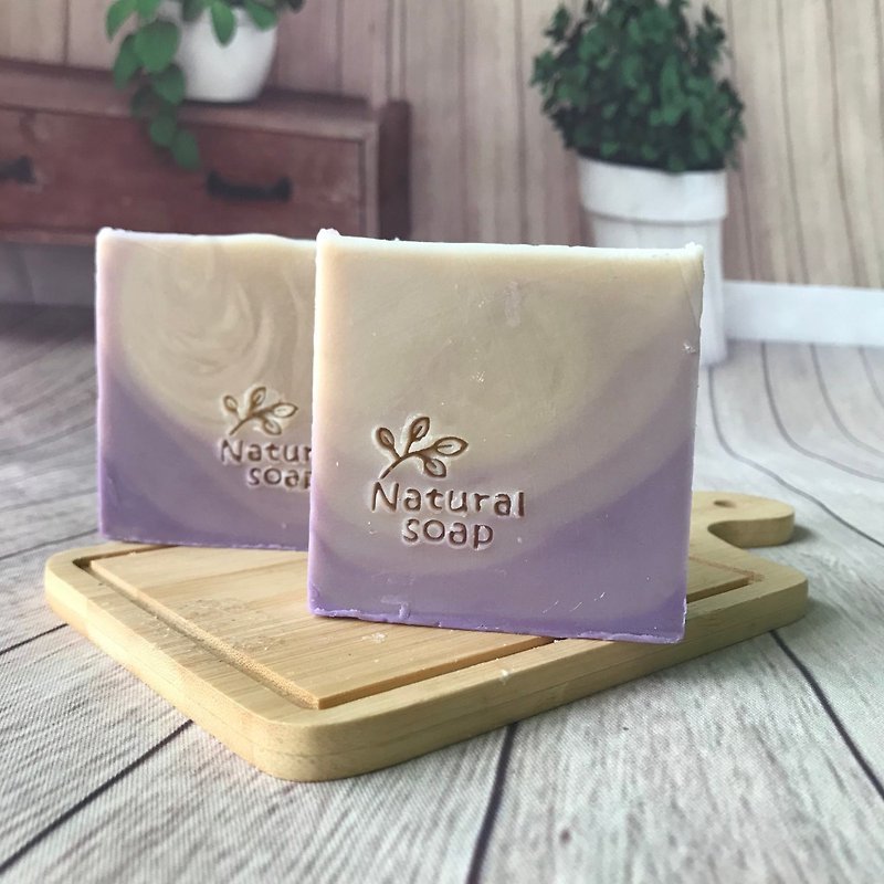 小蒼蘭芝麻皂/沐浴洗髮 - 肥皂/手工皂 - 其他材質 紫色
