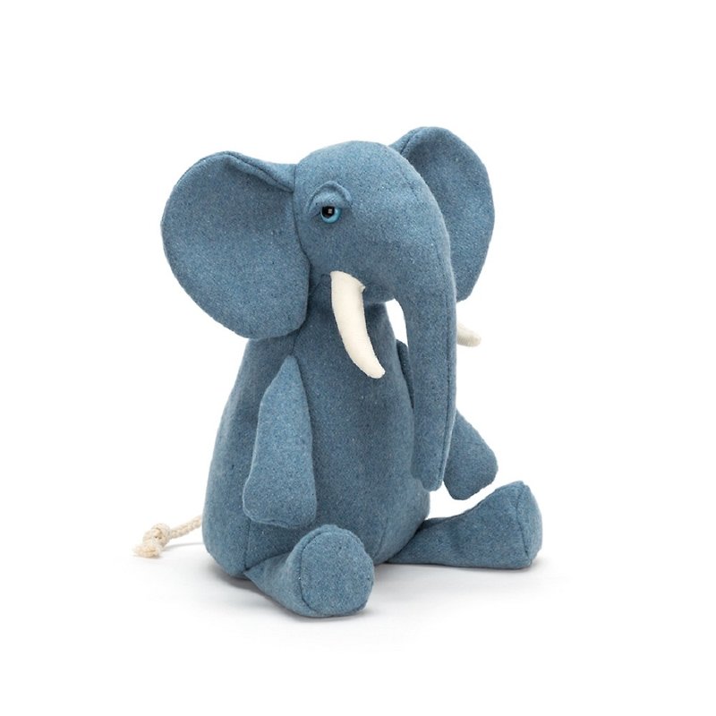 Jellycat Pobblewob Elephant - ตุ๊กตา - เส้นใยสังเคราะห์ สีเทา