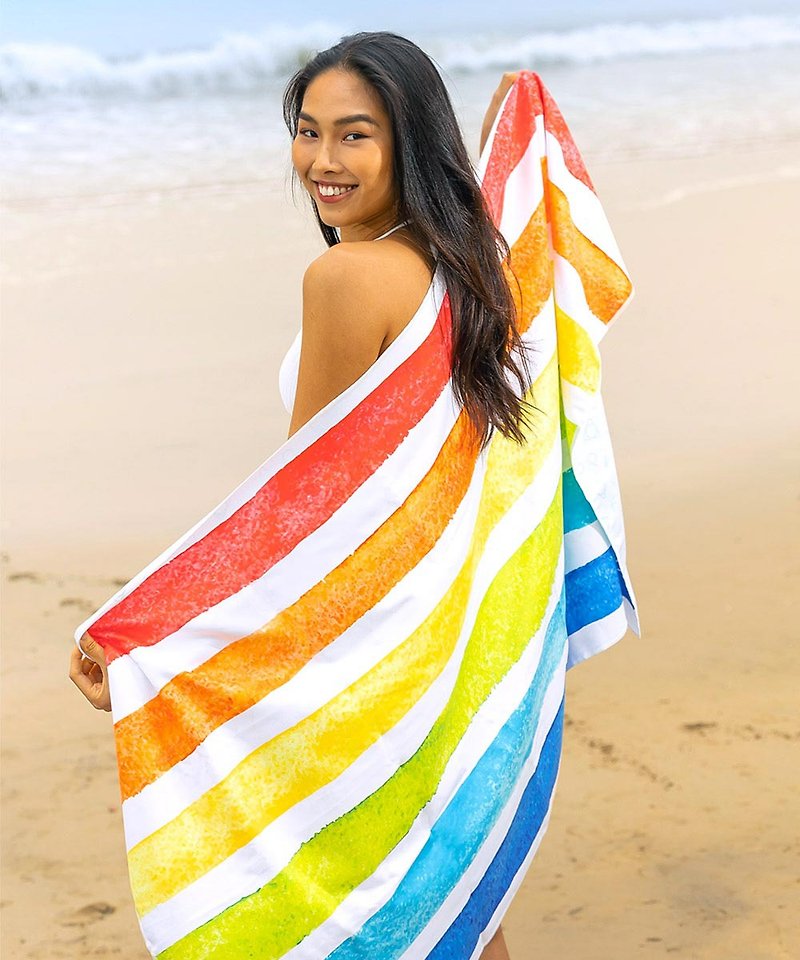 【POKI】Rainbow Quick-dry Multi-Purpose Towel