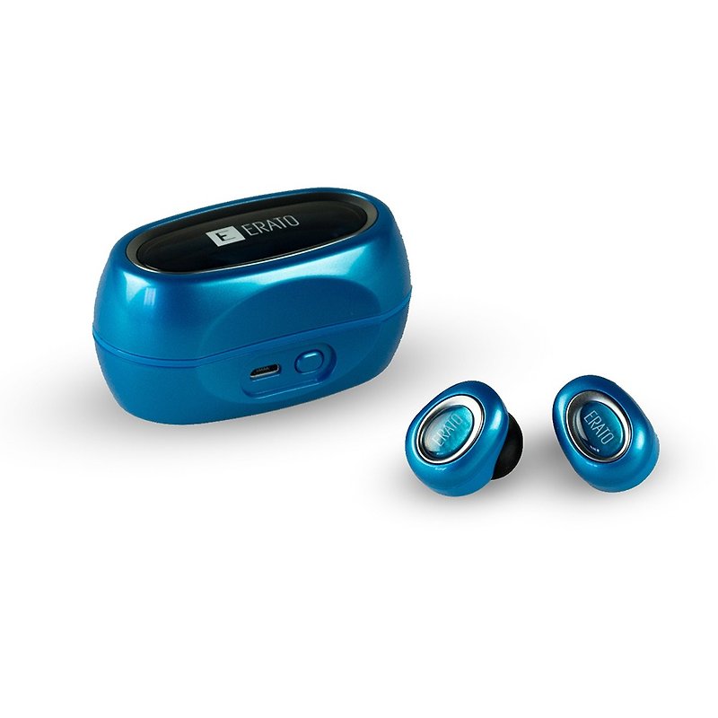 ERATO MUSE 5 True Wireless 3D Stereo Bluetooth Headset-Ice Lake Blue - Headphones & Earbuds - Other Materials Blue