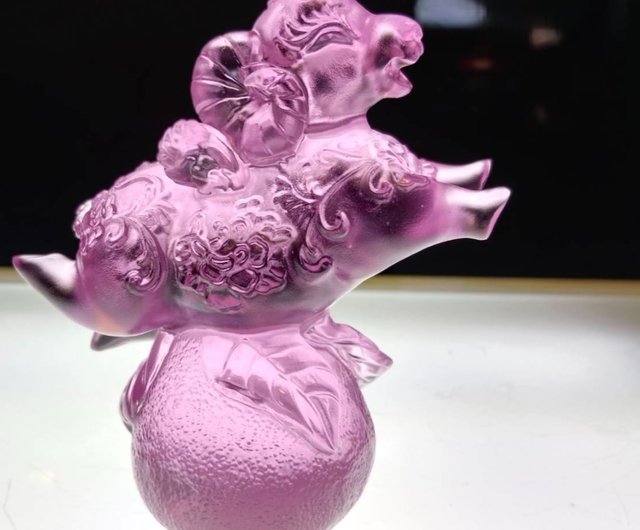 琉璃工房LIULI 我有翅膀能飛翔(羊) 琉璃工房LIULI LIVING｜擺飾