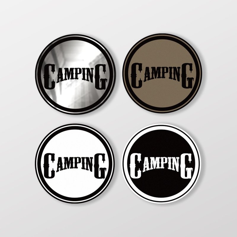 CAMPING/A/車貼、貼紙、軟磁 SunBrother孫氏兄弟 - 貼紙 - 防水材質 