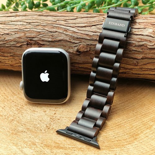 EINBAND 【木製バンド】EINBAND AppleWatch アップルウォッチ 天然木バンド 木のベルト 20mm【サンダルウッド】