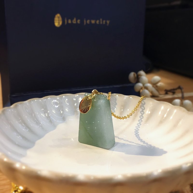 [Gold Medal Recipe] 30% Off Solitary Product - Necklaces - Jade Green