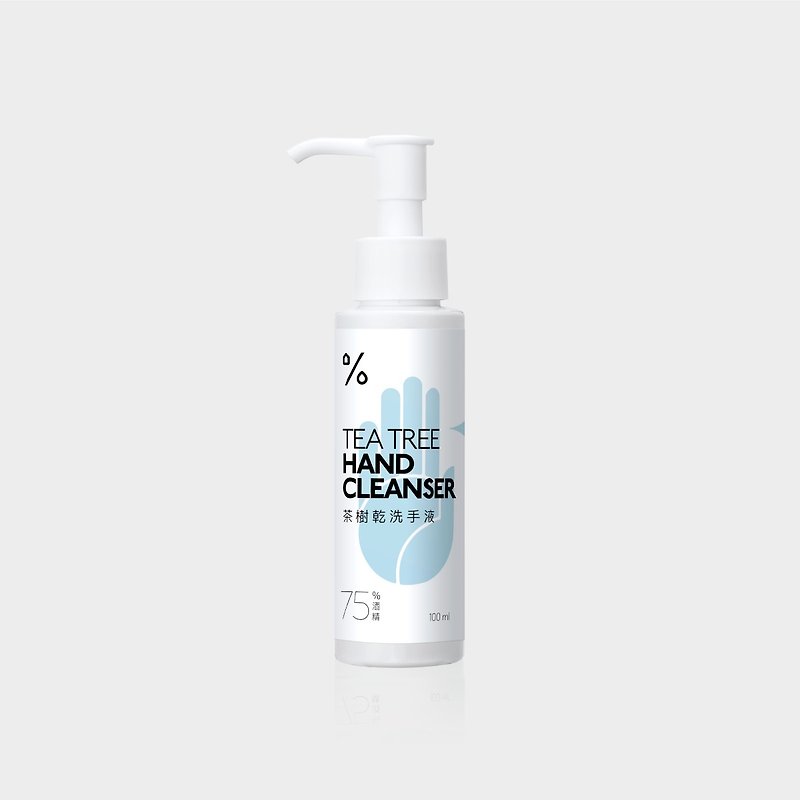 [Baijie PERCENT] 75% Alcohol Tea Tree Dry Cleansing Liquid - Hand Soaps & Sanitzers - Concentrate & Extracts White