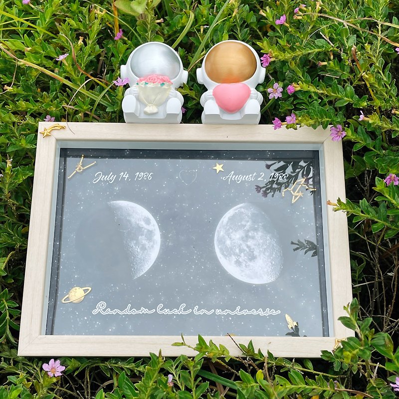【Customized】Birthday Moon Frame