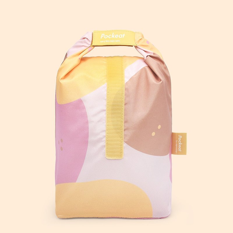 agooday | Pockeat food bag(L) - Taiwanese Macaron - Lunch Boxes - Plastic Pink