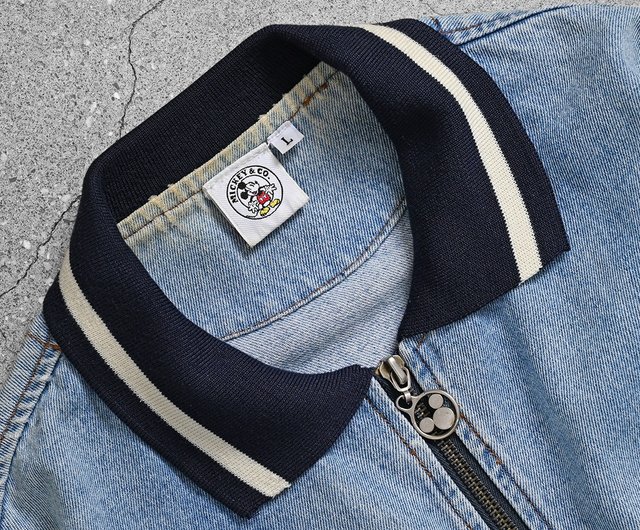 ヴィンテージ ミッキー デニムジャケット / 古着ジャケット、レトロ