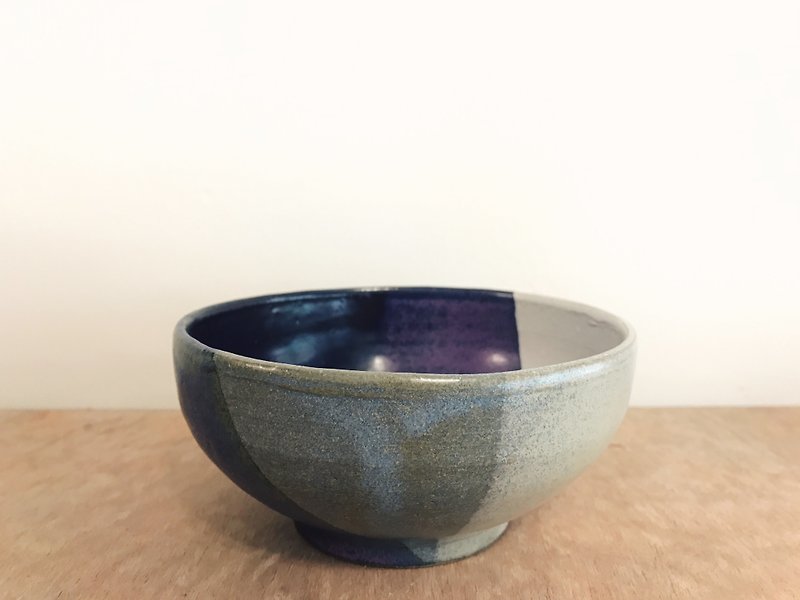 【Yan Yan】 - hand pull bad purple bowl. - Bowls - Pottery Purple