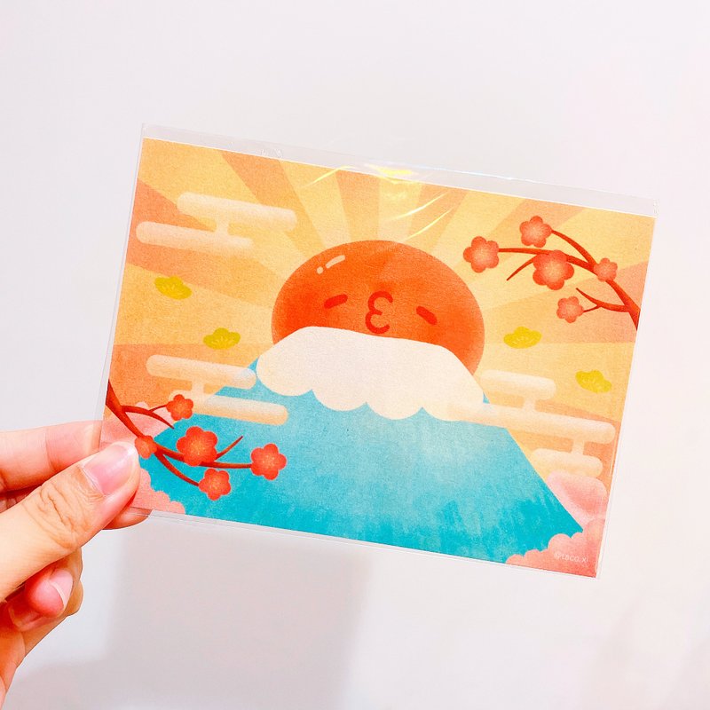 TACO post card -  Mount Fuji - การ์ด/โปสการ์ด - กระดาษ หลากหลายสี