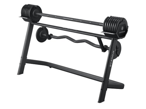 Byzoom Fitness Pure Series 36.3kg(80LB) 14段重量 可調式槓鈴(黑)