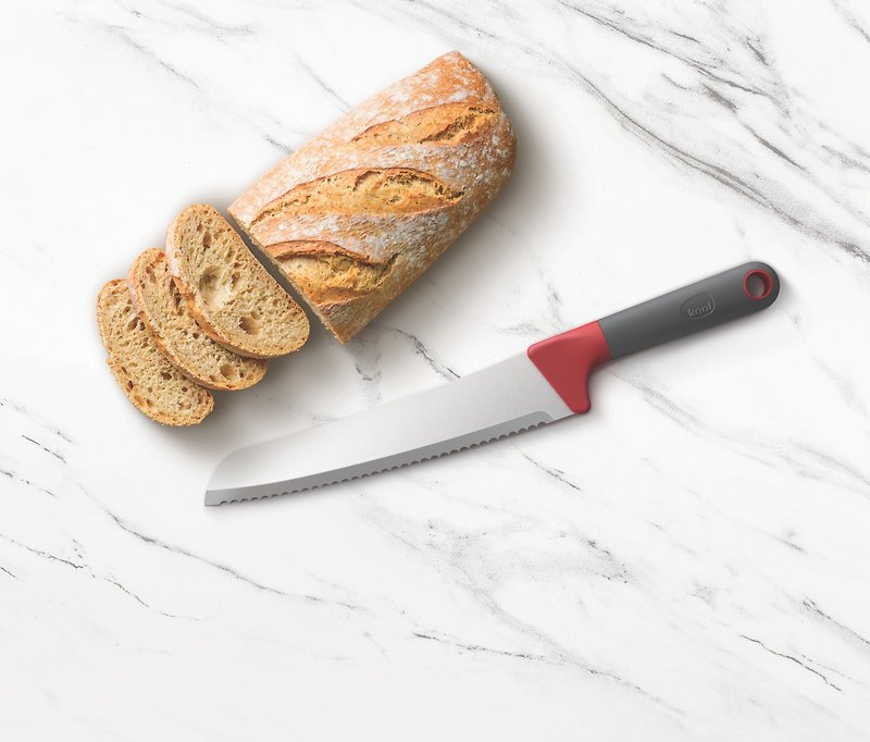 kool 8 inch bread knife - มีด - โลหะ สีเงิน