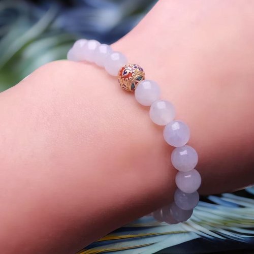 瓔珞珠寶盒 E.L.Jewelry Box 【好運連連】冰種翡翠手珠手鍊 | 天然緬甸玉A貨翡翠 | 送禮