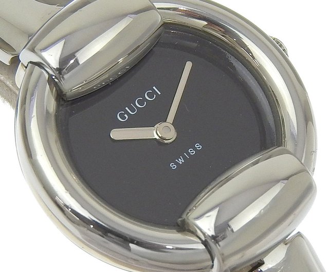 日本直送】グッチ GUCCI バングル 腕時計 1400L SS クオーツ
