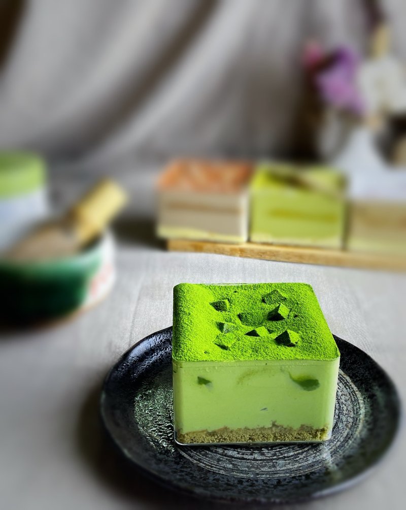 抹茶控的雙抹茶提拉米蘇盒子 - 蛋糕/甜點 - 新鮮食材 