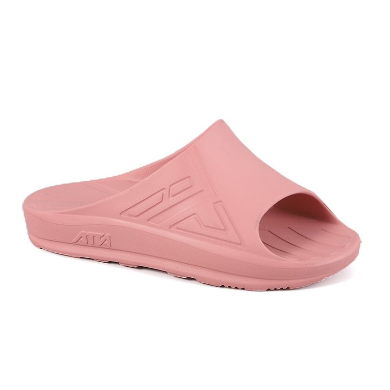 塑膠 拖鞋 - 【ATTA】激厚減震 40厚均壓散步拖鞋-粉色