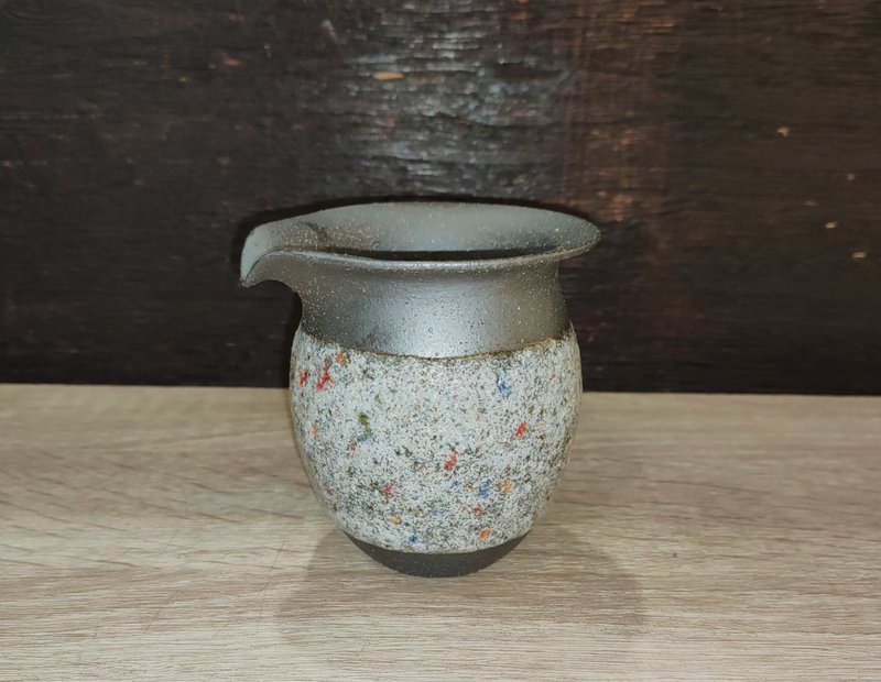 七彩岩礦釉公道杯-茶海-鶯歌陶藝家李玟叡 - 茶壺/茶杯/茶具 - 陶 