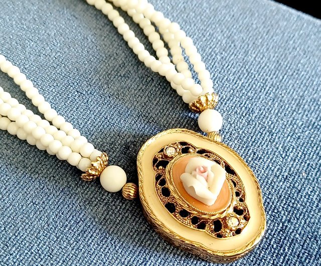 イミテーションまとめ売り　ヴィンテージ　アンティーク　ネックレスレディース【3】 ヴィンテージジュエリー 1928 クラシックイミテーションビーズ