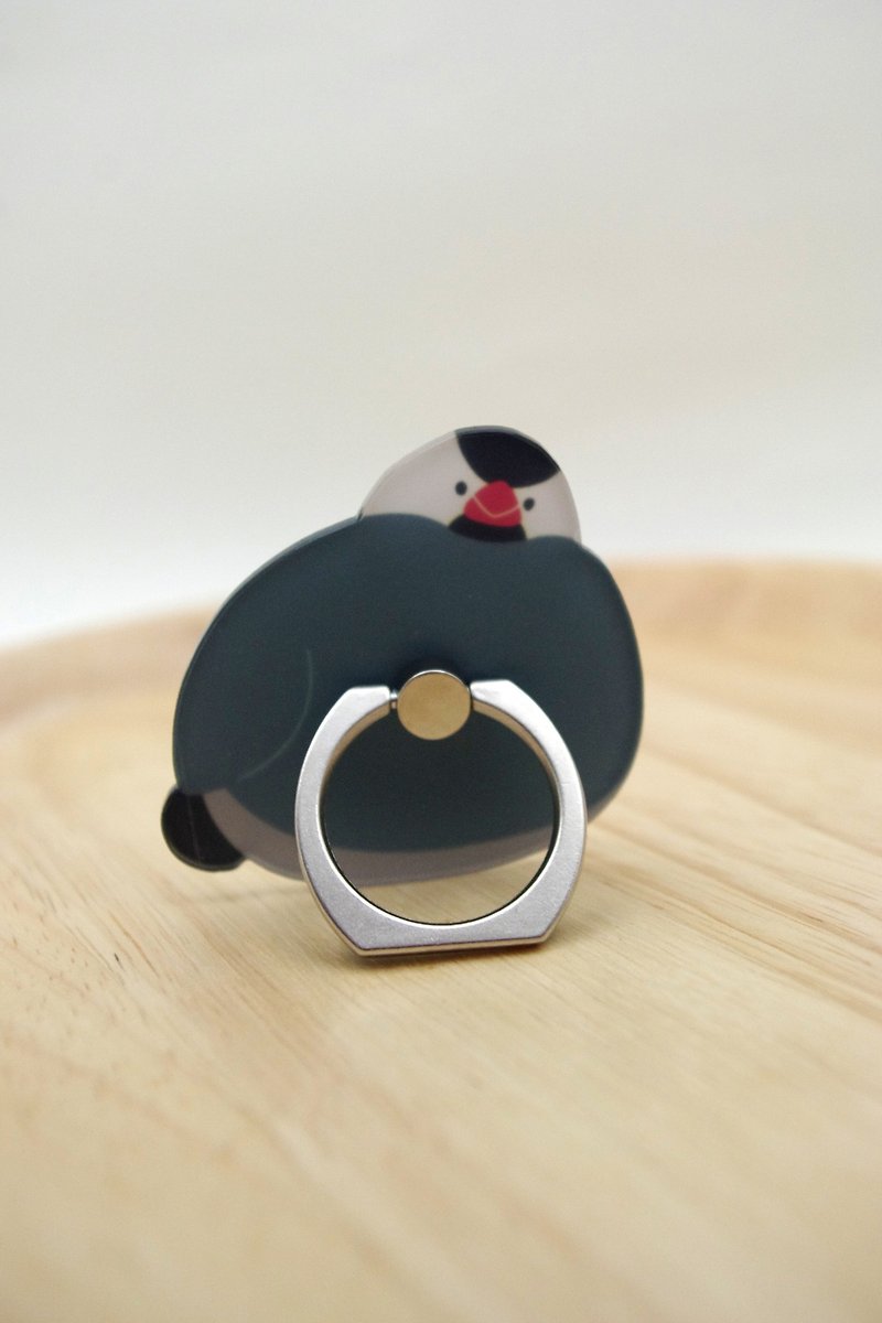 Wenshu ring buckle bracket (black. gray. red) - Phone Accessories - Other Metals Multicolor