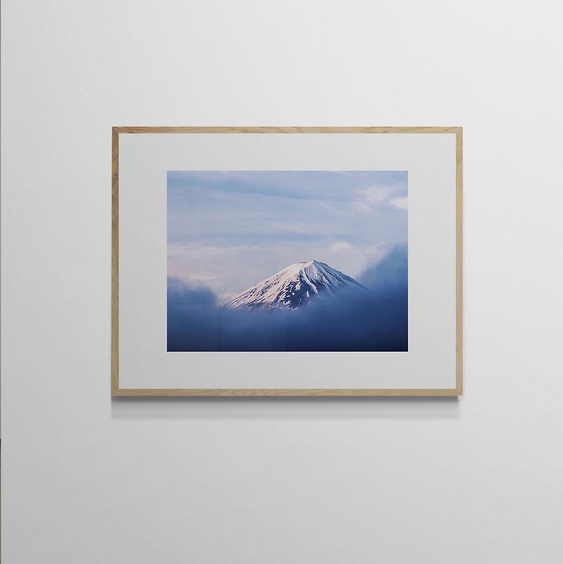 [アート壁掛け絵画] ウー・ジンカン レオ・ウー | 020 Silent Fuji - ポスター・絵 - 紙 