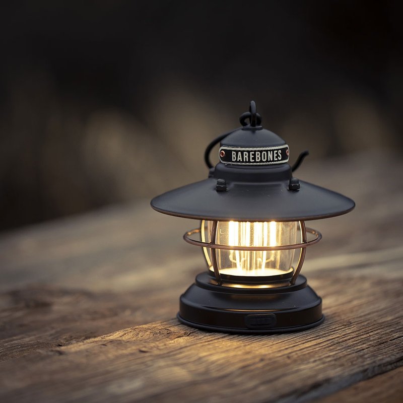 Barebones Pendant Camping Lantern Edison Mini Lantern - ชุดเดินป่า - โลหะ 