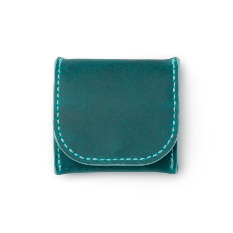 DIY材料包 真皮小巧零錢盒 M1-072 - 皮件/皮革 - 真皮 藍色