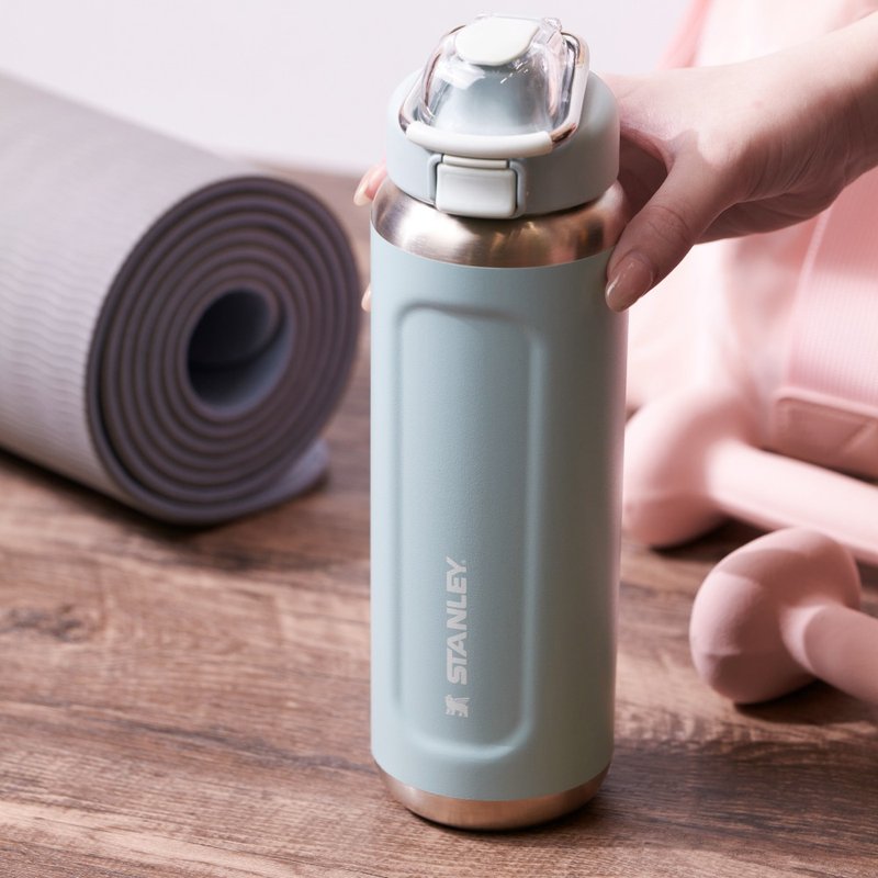 STANLEY 經典系列 彈蓋提環水壺 0.7L / 湖水綠 - 水瓶/水壺 - 不鏽鋼 