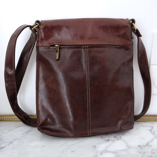 FOAK Mulberry Brown Leather Antique Saddle Bag - Shop foakvintage Messenger  Bags & Sling Bags - Pinkoi