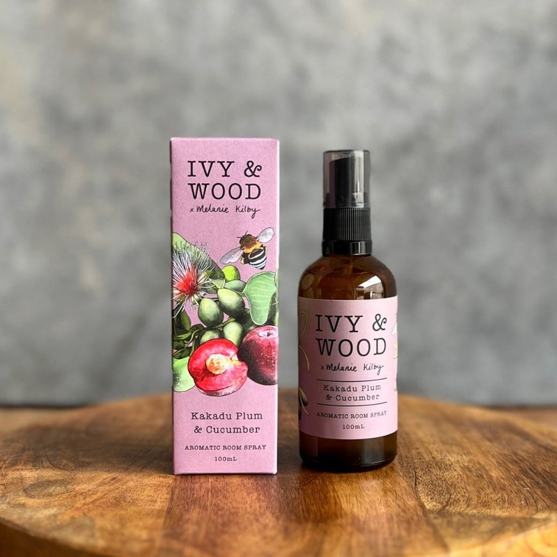 Kakadu Plum and Cucumber Fragrance Spray-[IVY&WOOD] Natural Handmade Fragrance - น้ำหอม - วัสดุอื่นๆ 